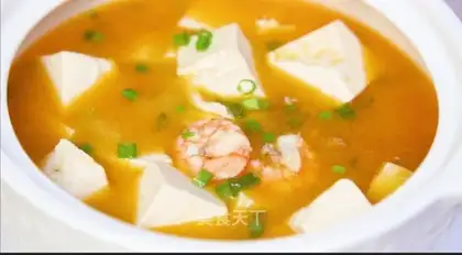 Shrimp tofu