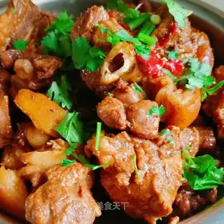 Soy sauce and elbow bones