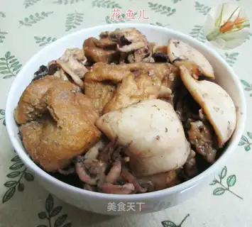 Tofu burn squid