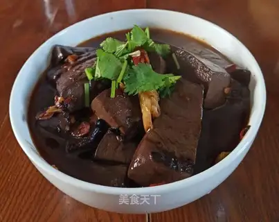 Hot pig blood