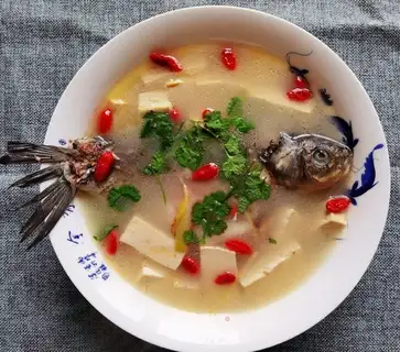 Tofu soup