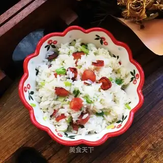 Weenie garlic fried rice