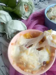 Cheese and potatoes
