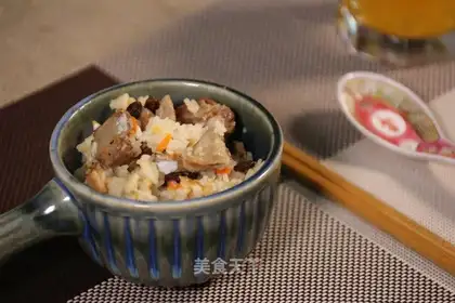 Hands on rice