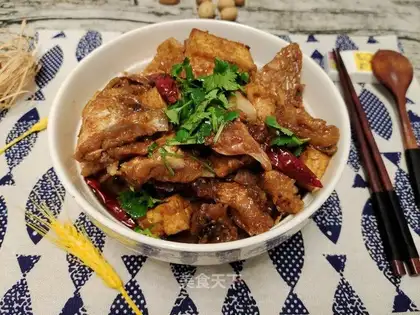 Fish jaw stew tofu