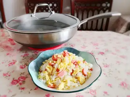 Quickball fried rice