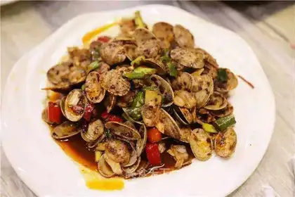 Sweet spicy clams