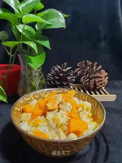 Chicken pumpkin rice