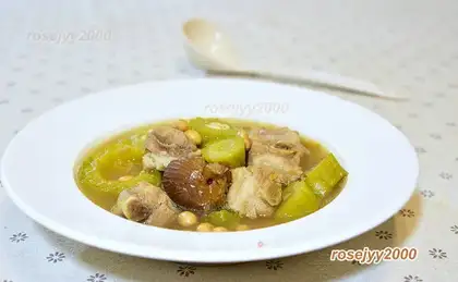 Soybeans soup