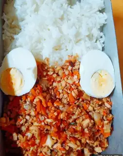 Carrot meat box