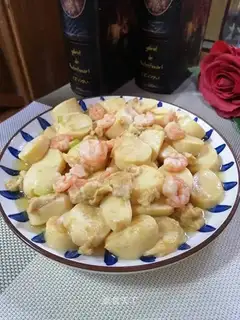 Shrimp tofu