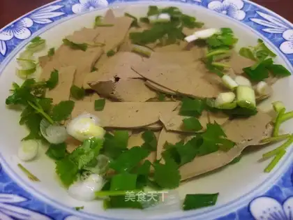 Ham liver soup
