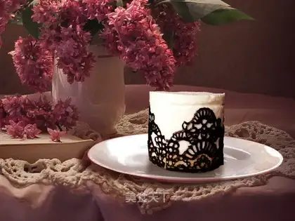 Tofu cheese mousse cake