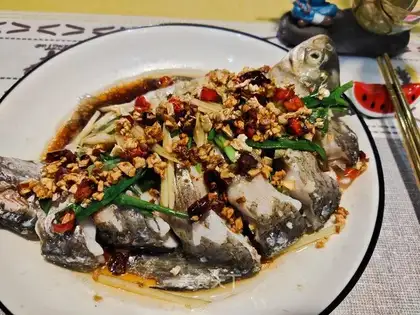 Steam fish