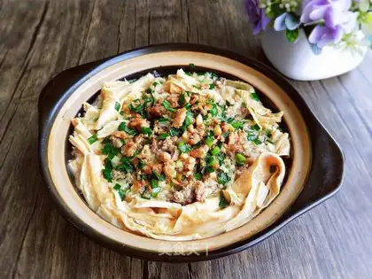 The curry curd stew