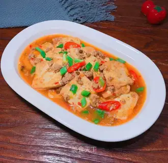 Meat and tofu