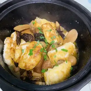 Pork stew tofu