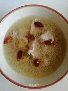 Duck leg soup