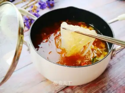 Sour soup
