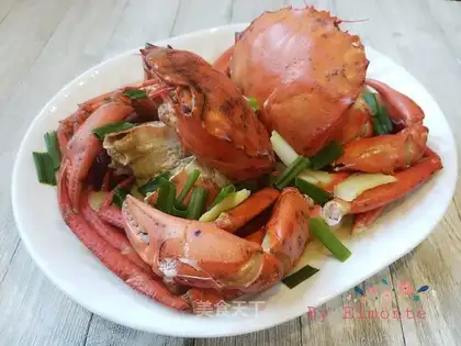 Fresh red crabs