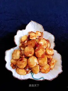Red burning Japanese tofu