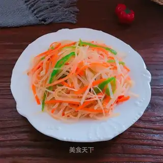 Fried carrot potatoes