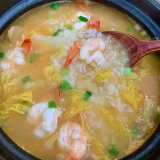 Shrimp congee
