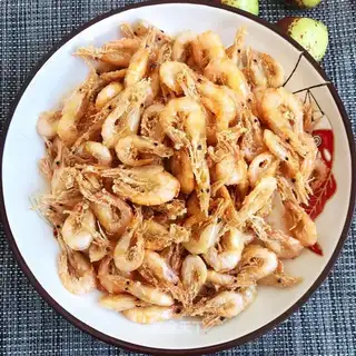 Fry shrimp