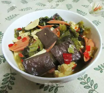 Pork blood