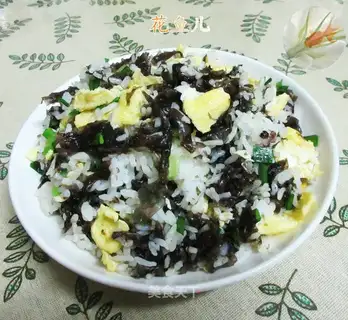 Chicken egg fried rice