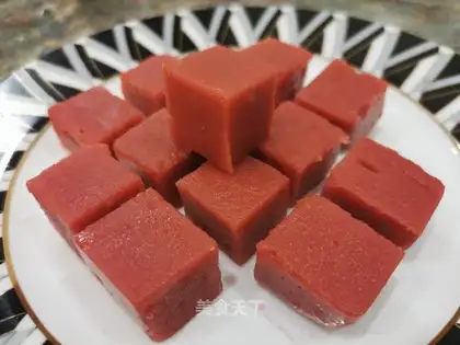 A mountain cake