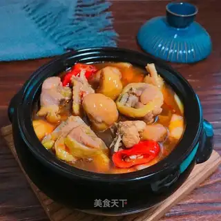 Powdered chicken