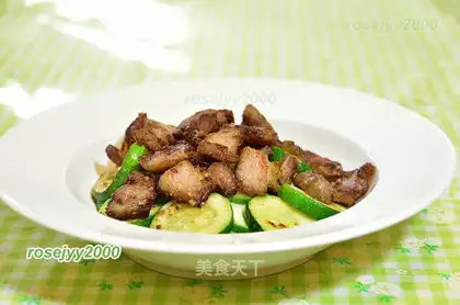 Garlic pork, fried meat