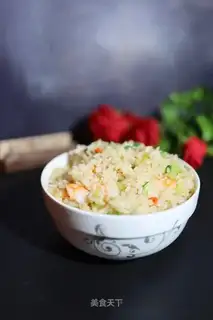 cucumber shrimp fried rice