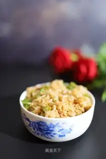 Soybean ham and rice