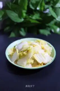 Steamed cabbage