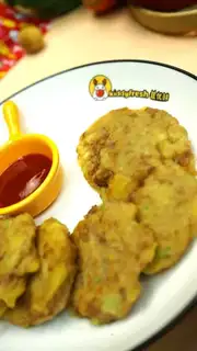 Celery beef cake