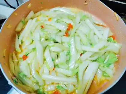 Clear the cabbage