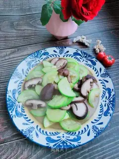 Fry mushrooms