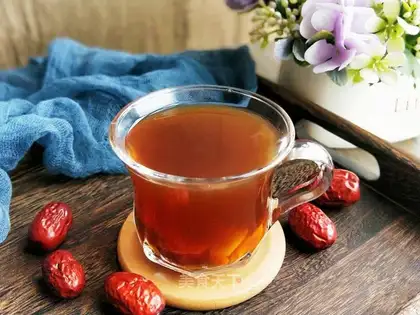 Sweet ginger date tea