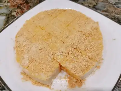 Bean milk pudding
