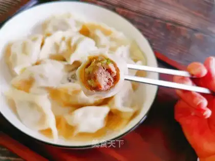 Lamb cabbage dumplings