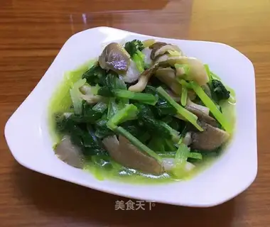 Scrambled mushrooms