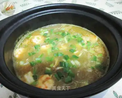 Curry shrimp fans