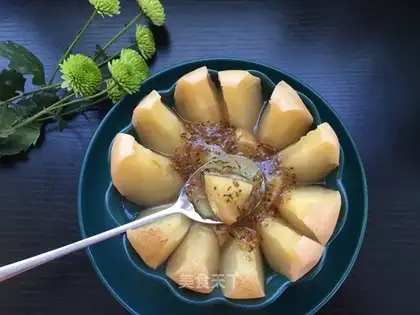 Cinnamon evaporation apples