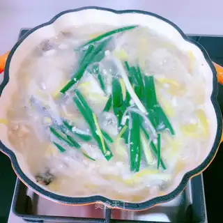 It's white soup