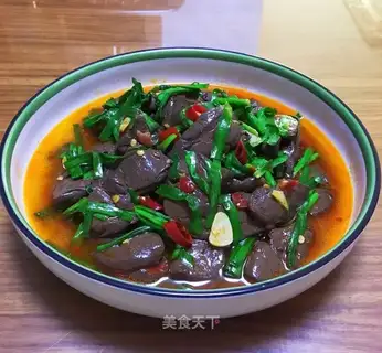 Pork's blood