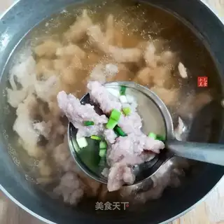 Meat soup