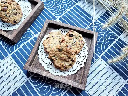 Air-cooked cereal cookies