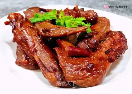 Spicy duck wings